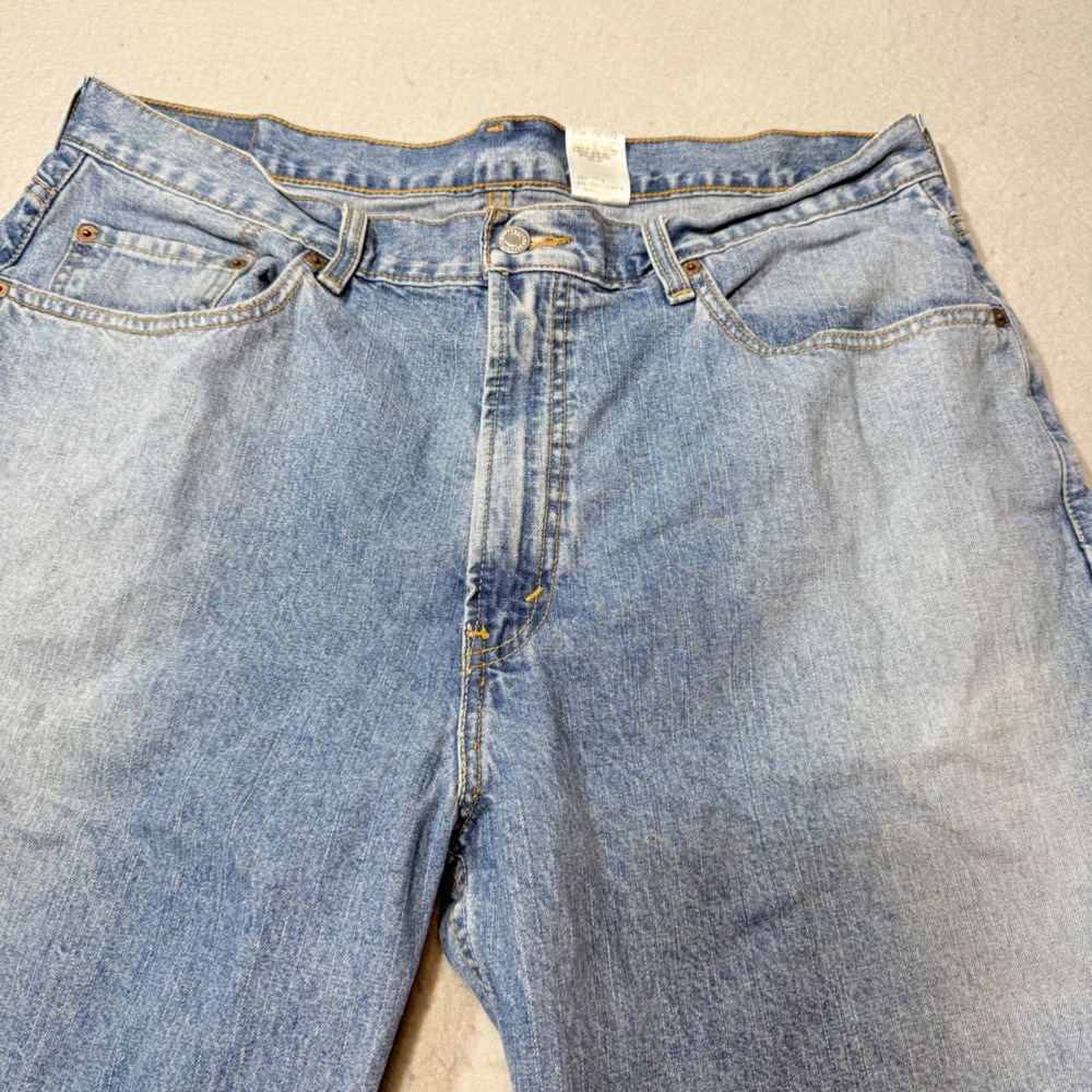 Vintage Levi Strauss Denim Jean Shorts 569 Mens 36 Blue Casual Regular Dad Jorts
